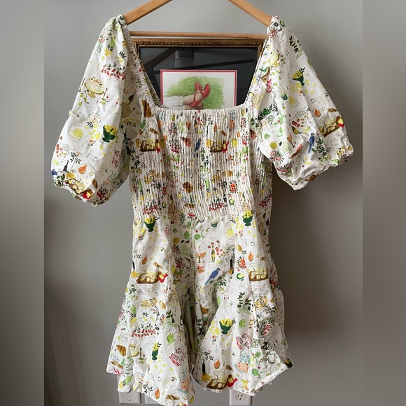 Rhode Astrid Cotton Dress size large - Picture 8 of 11